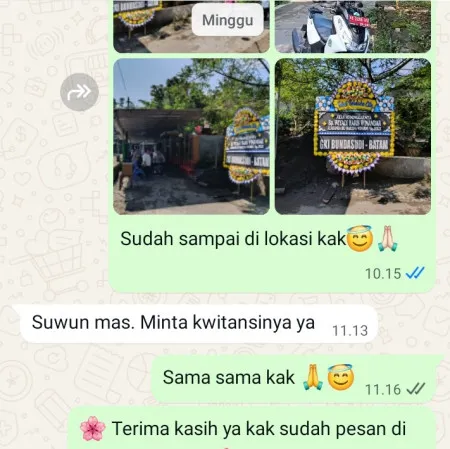 Pengiriman Papan Bunga Duka Sekarwangi Curug Bitung