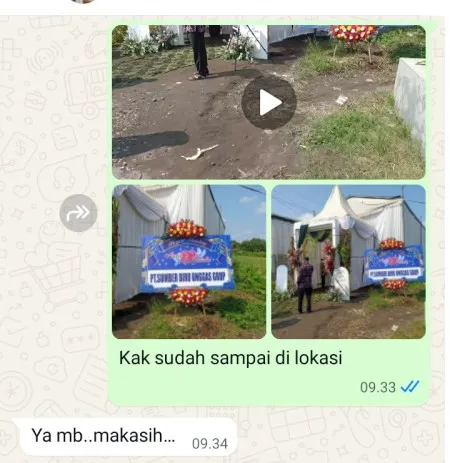 Pengiriman Karangan Bunga Sekarwangi Curug Bitung